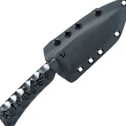 WILDSTEER - Skelet micarta noir Toxifié/Stonewash