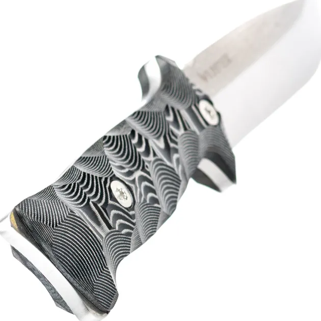 WILDSTEER - TARASCO OUTDOOR manche Micarta noir Toxifié/brossée