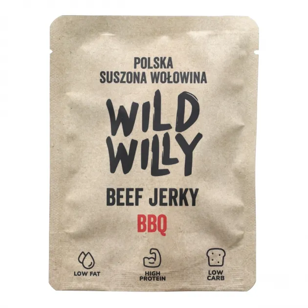465-007 - Wild Willy BEEF Jerky BBQ 30g
