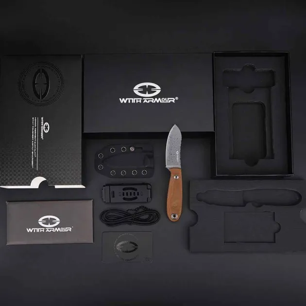 WITHARMOUR NESSMUK Damas micarta
