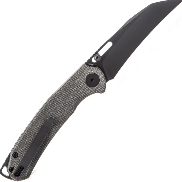 Wixco Wortex Black 14C28N Black Micarta