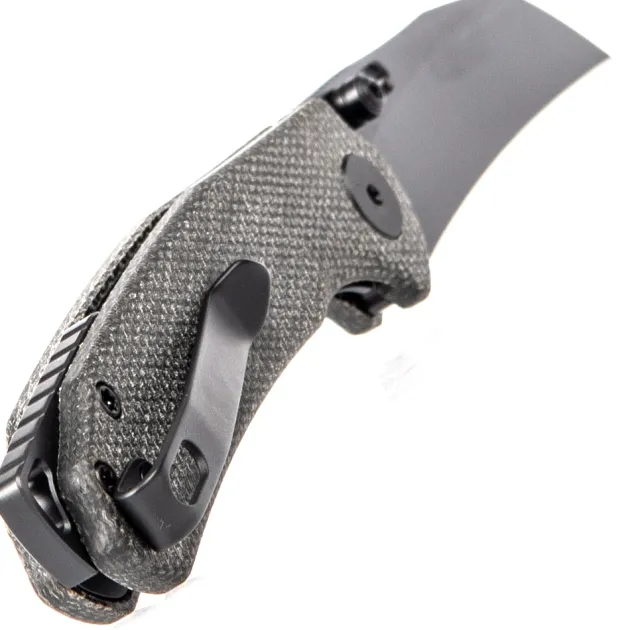 Wixco Wortex Black 14C28N Black Micarta