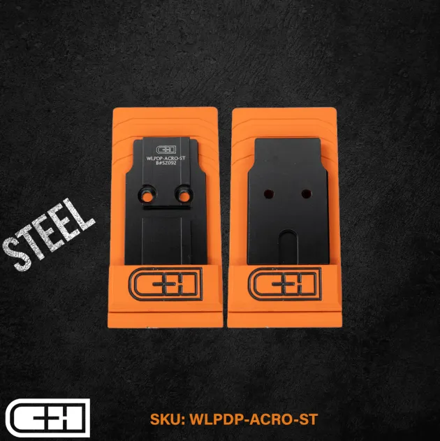 WLPDP-ACRO-ST - Walther DEFENSE PDP 1.0 to Aimpoint ACRO (STEEL)