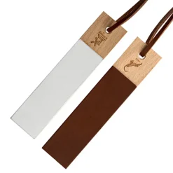 WM0027 - Windmühlenmesser Strop cuir et céramique
