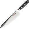 Wusaki couteau Chef Sakin Damas 10Cr manche carbone et or