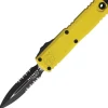 12324-2YW - Microtech UTX-85 Gen IV D/E P/S Yellow