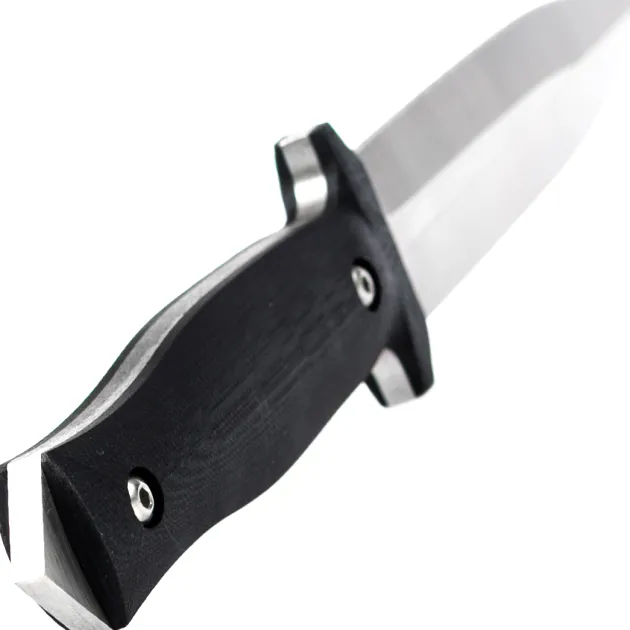 ZA-Pas Knives RH2 Dagger Satin Black G10