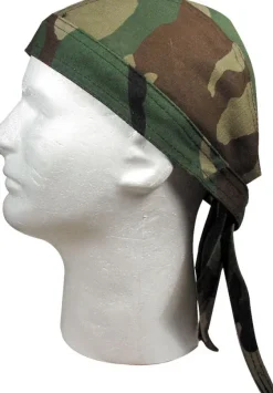 Z118C - ZAN HEADGEAR Durag Woodland Camo