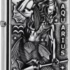 2006508 - ZIPPO Aquarius Emblem Verseau Astrologie