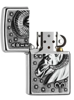 2006507 - ZIPPO Aries Emblem Bélier Astrologie