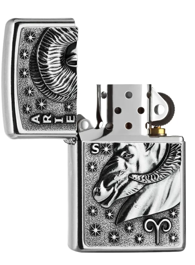 2006507 - ZIPPO Aries Emblem Bélier Astrologie