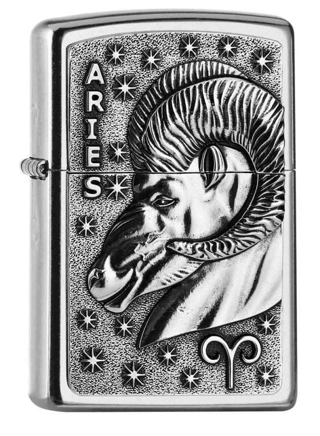 2006507 - ZIPPO Aries Emblem Bélier Astrologie