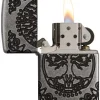60004303 - ZIPPO Armor Gravé Tree Of Life Antique Silver