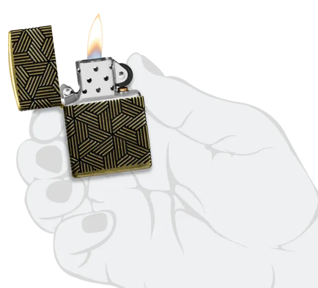 60007445 - ZIPPO Art Deco Pattern Design