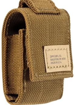 60005677 - ZIPPO Black Crackle & Pochette COYOTE Set Cadeau