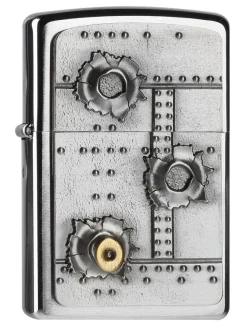 2004519 - ZIPPO Briquet Bullet Holes