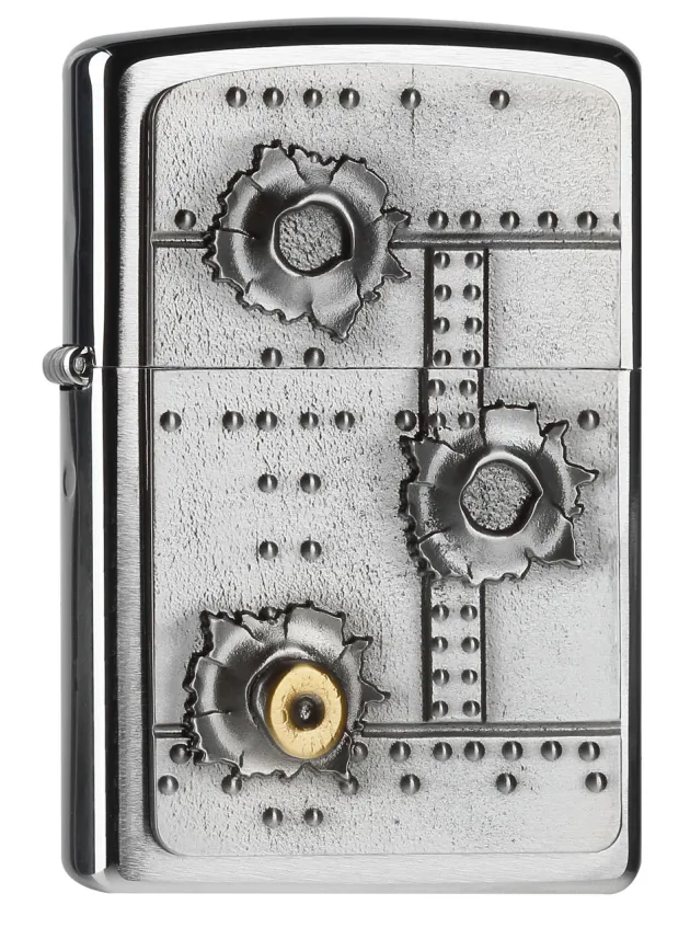 2004519 - ZIPPO Briquet Bullet Holes