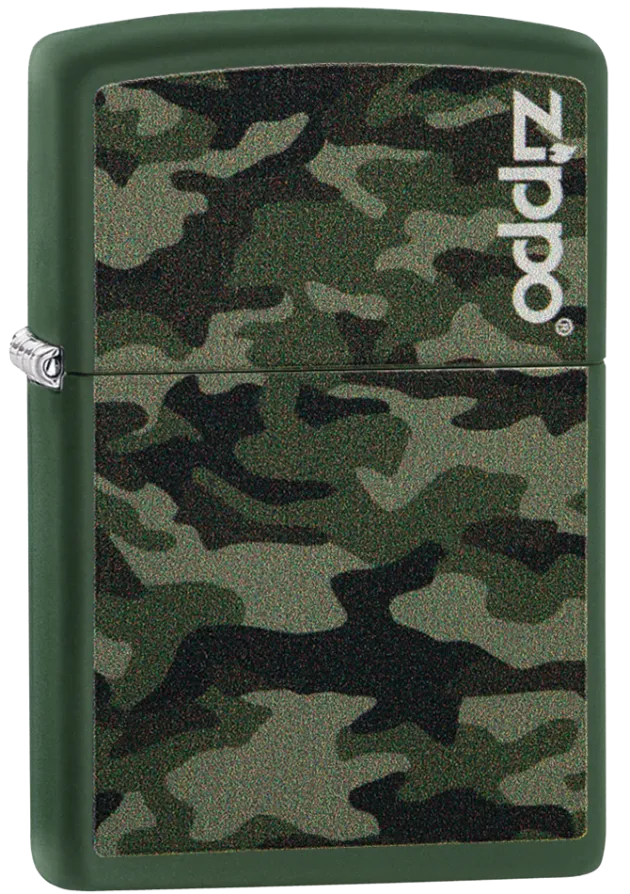 60004363 - ZIPPO 221 Camo and Zippo Design