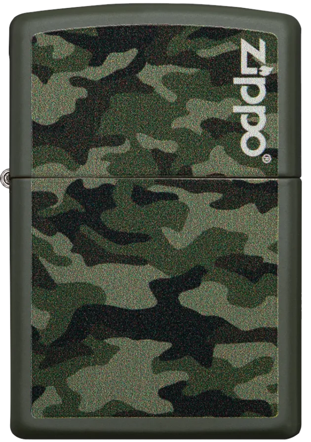 60004363 - ZIPPO 221 Camo and Zippo Design