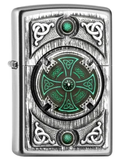 2005167 - ZIPPO Celtic Green Cross Emblem