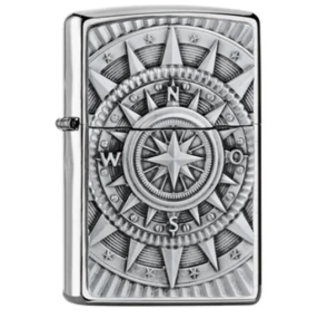 2005350 - ZIPPO 200 Compass Emblem