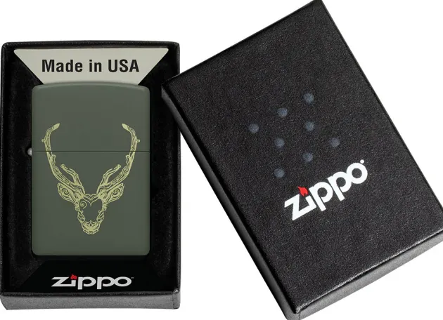 60006862 - ZIPPO Deer Design