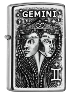 2006503 - ZIPPO Gemini Emblem Gémeaux Astrologie