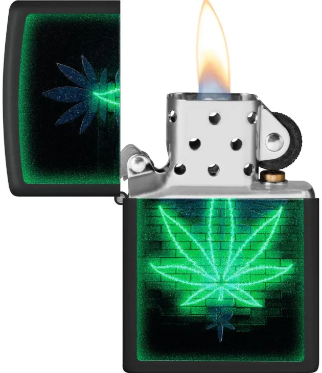 60007212 - ZIPPO Glowing Leaf Design