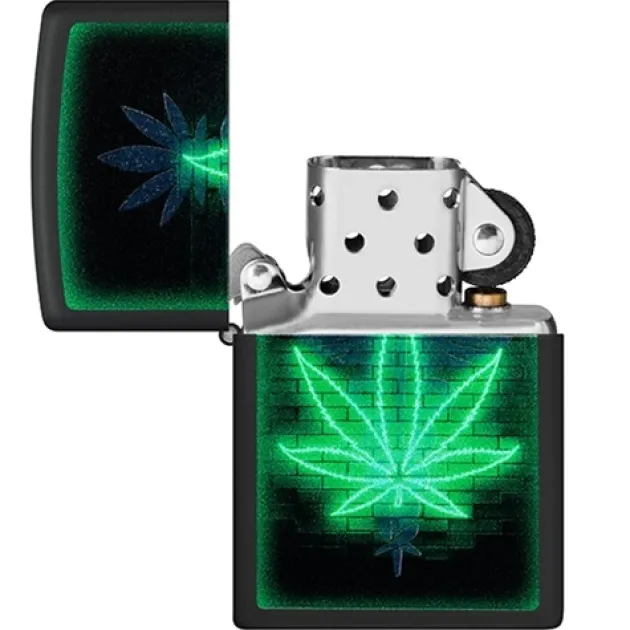 60007212 - ZIPPO Glowing Leaf Design