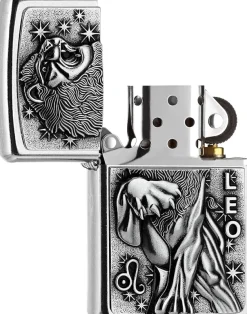 2006497 - ZIPPO Leo Emblem Lion Astrologie