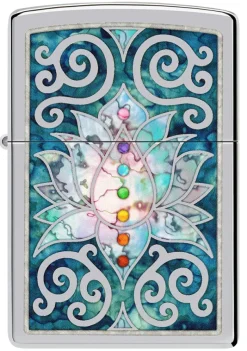 60006541 - ZIPPO Lotus Flower Design