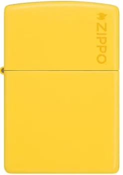 60007102 - ZIPPO Matte Jaune Sunflower with LOGO