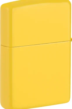 60007102 - ZIPPO Matte Jaune Sunflower with LOGO