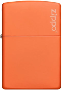 60001268 - ZIPPO Matte Orange with LOGO