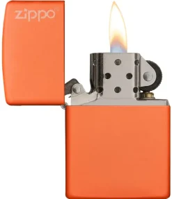 60001268 - ZIPPO Matte Orange with LOGO