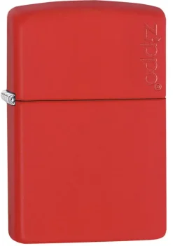 60001204 - ZIPPO Matte Rouge with LOGO