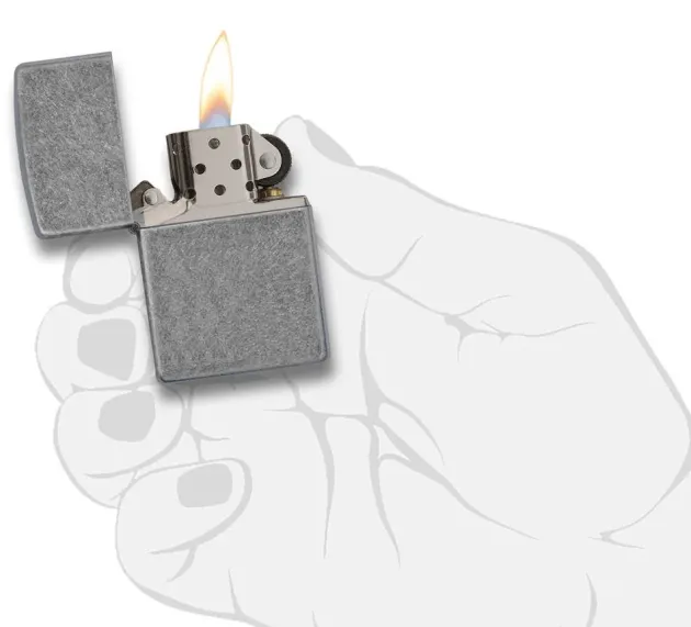 60001192 - ZIPPO Regular Antique Flat Bottom