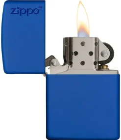 60001205 - ZIPPO Royal Blue Matte avec Logo