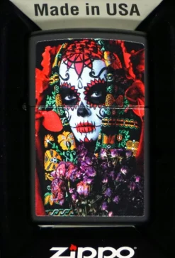 60006561 - ZIPPO Sugar Skull Woman UV