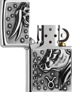 2006501 - ZIPPO Taurus Emblem Taureau Astrologie