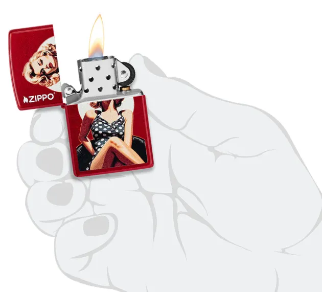 60007242 - ZIPPO Vintage Pinup Design 2