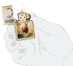 60007254 - ZIPPO Watercolor Deer Design