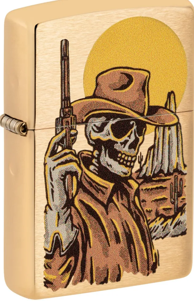 60006579 - ZIPPO Wild West Skeleton Design