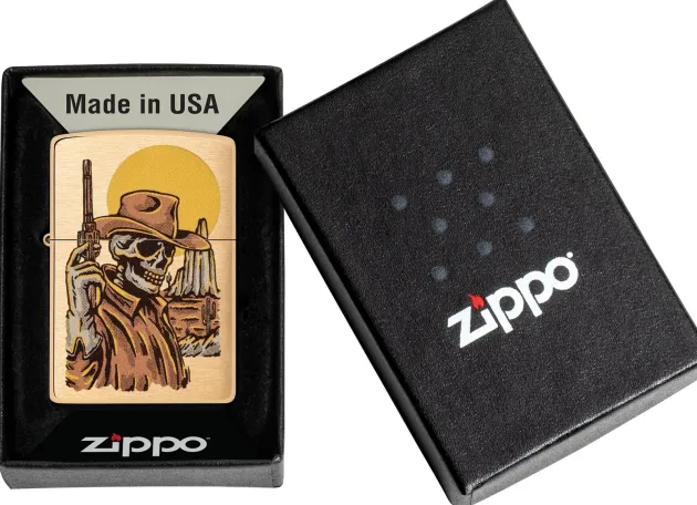 60006579 - ZIPPO Wild West Skeleton Design