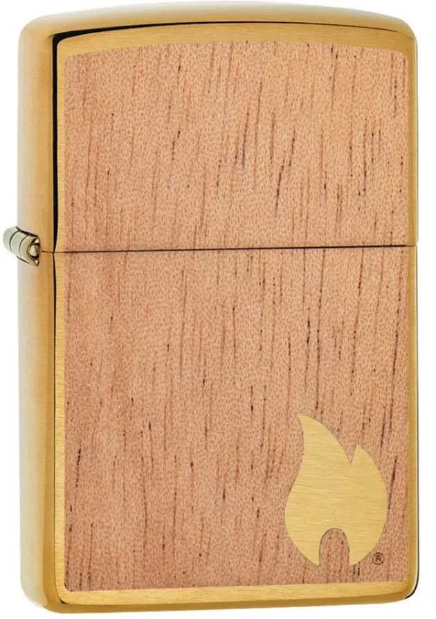 60004583 - ZIPPO Woodchuck Brushed Brass
