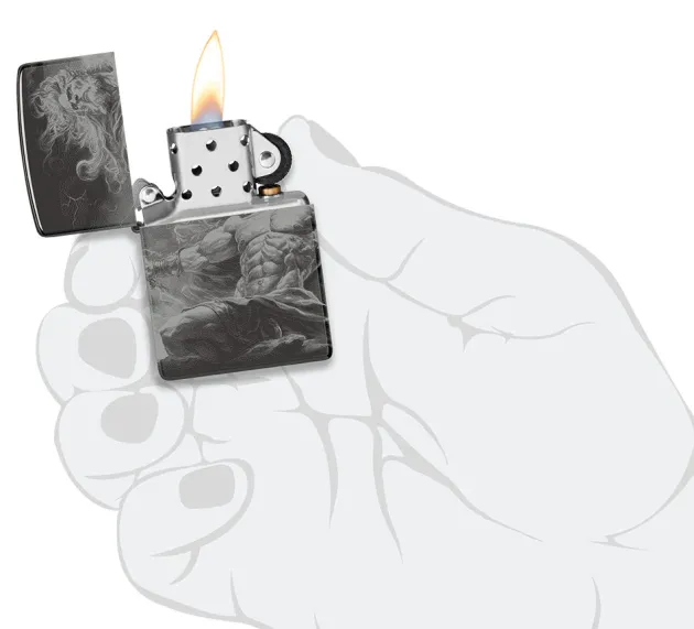 60007281 - ZIPPO Zeus Mirror Design