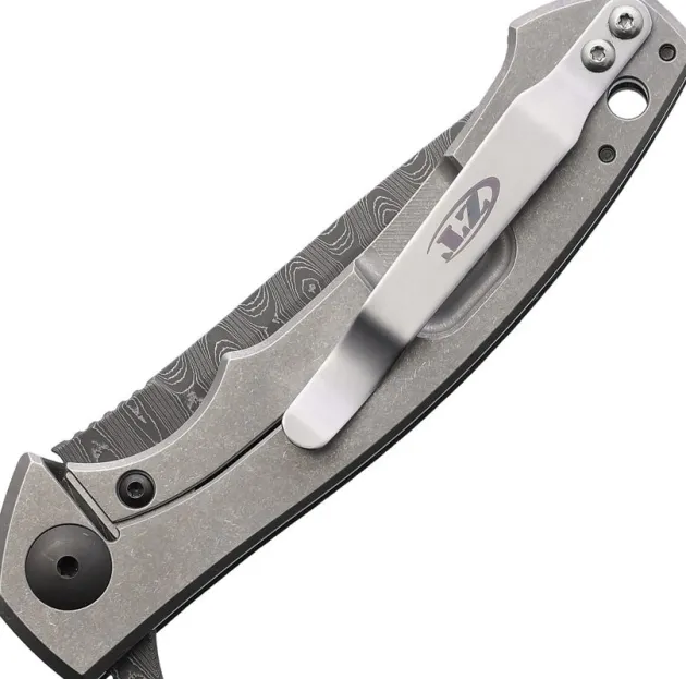 ZT0450CFDAMS - Zero Tolerance 0450 Limited BRO Fat Carbon Vegas forge Damascus