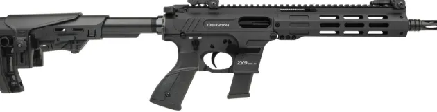 ZY9B1010DS101 - DERYA ZY9 NOIR 9X19 CANON 25.4 CM LEVIER ARMEMENT DUAL SYSTEME